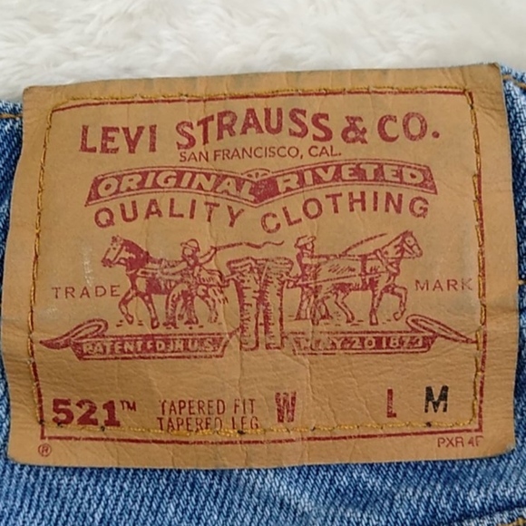 Levi's 521 Jeans size 18 Tapered Fit - Picture 7 of 10